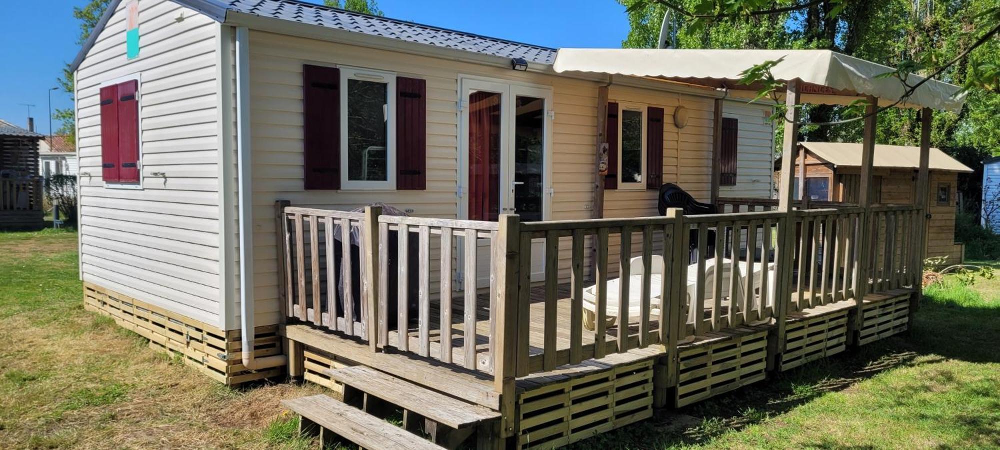 Mobil-Home Le Petit Paradis Vendeen Camping 3 Etoiles 7Km Des Plages Avrillé Exteriér fotografie